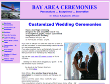 Tablet Screenshot of bayareaceremonies.com